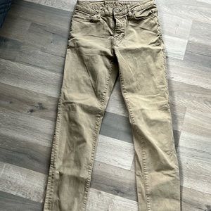 American Eagle slim fit khaki mens jeans size 26x30